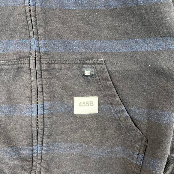 Y2K Quiksilver White Full Zip Hoodie Logo Graphic Mens Size S - Picture 6 of 6